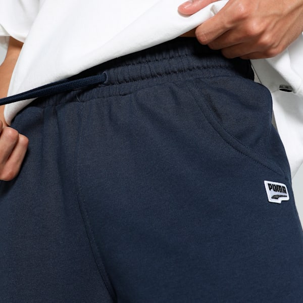 DOWNTOWN Men's Relaxed Fit 8" Shorts, Club Navy, extralarge-IND